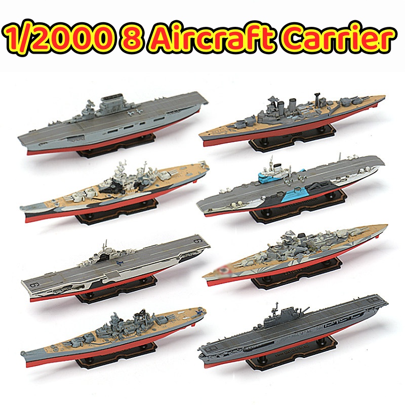 Model Kit Battleship - 1/2000 Ölçekli Uçak Gemisi USS New