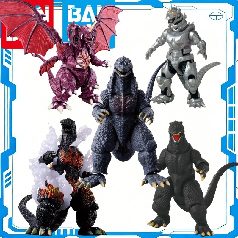 Model Kit Kiryu - Orijinal Bandai Godzilla Yanan Godzilla Mechagodzilla