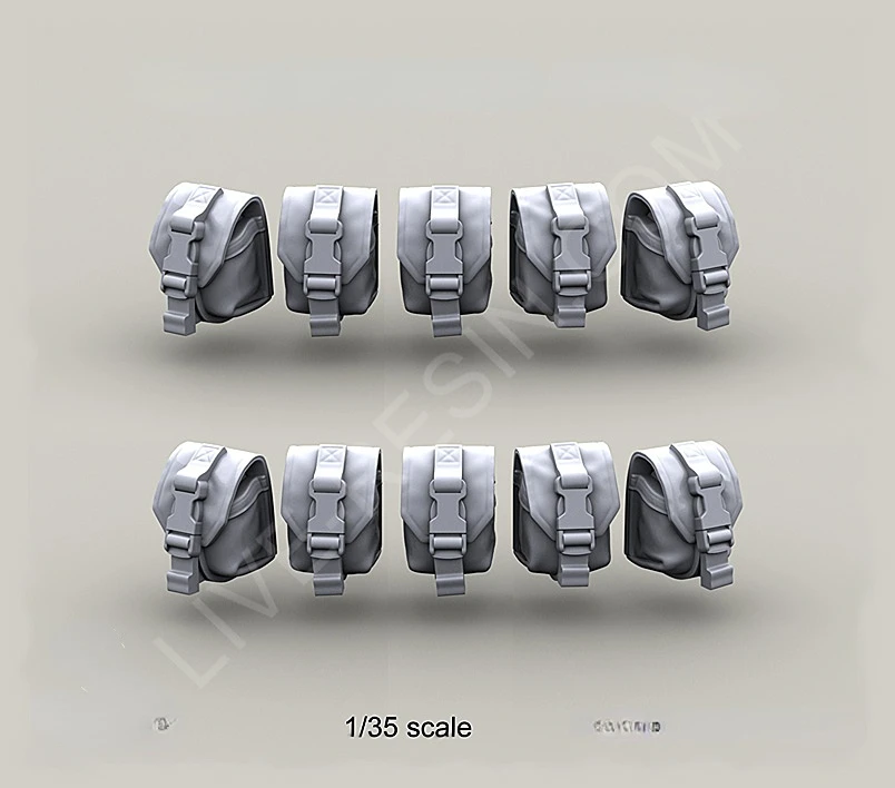 Model Kit Weapons - 1:35 Die dökme reçine şekilli kalıp