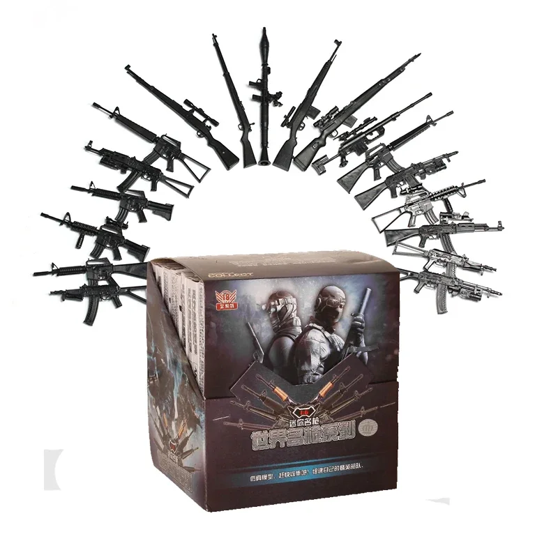Model Kit Weapons - 4D Eski Bölüm Silahları 18 Adet/takım