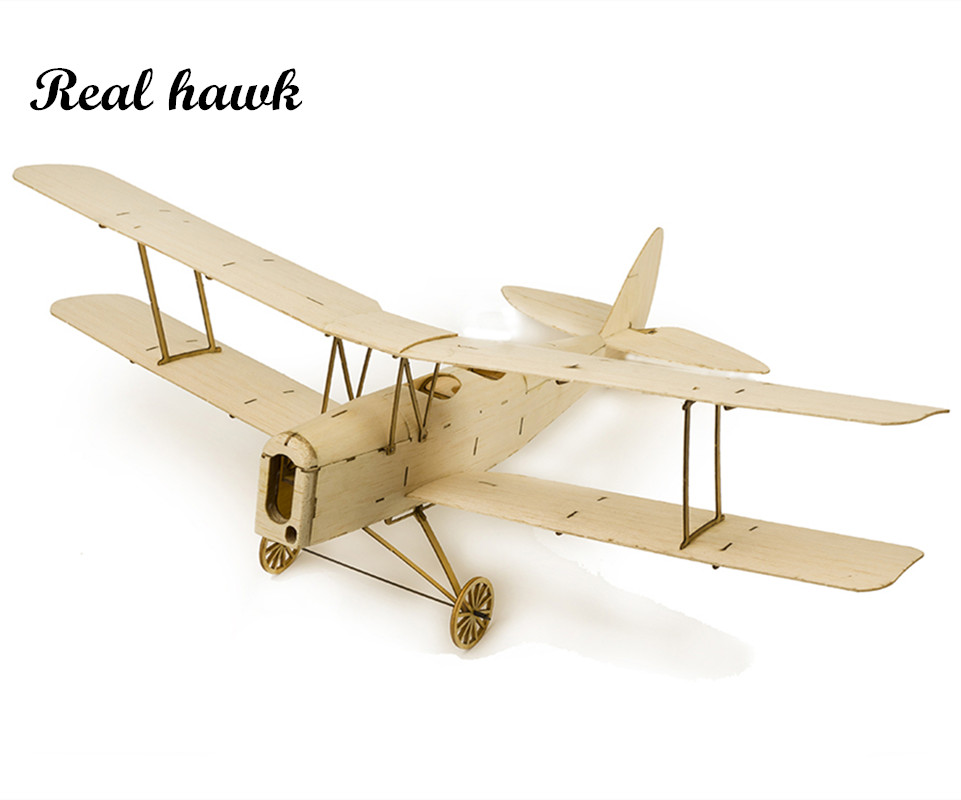 Model Kit Plane - RC Uçak Lazer Kesim Balsa Ahşap