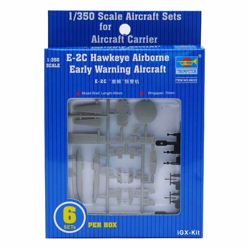 Model Kit Revell - Trompetçi 06222 1:350 ABD E2C E-2C