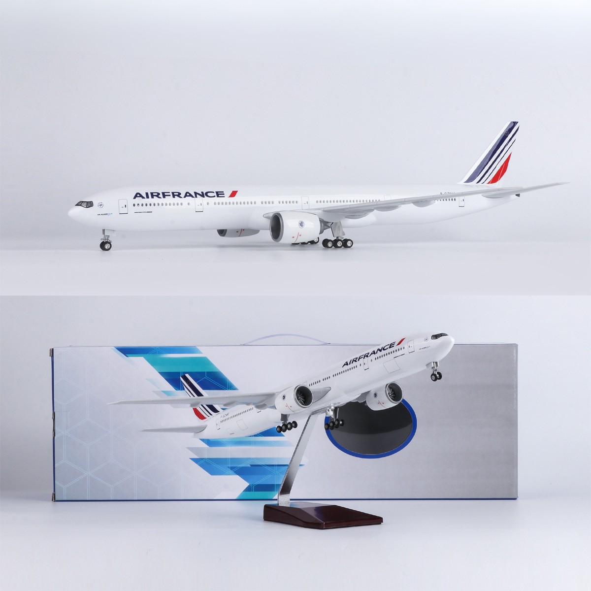 Model Kit Plane - 1/150 Ölçekli Büyük Boy Uçak 47cm