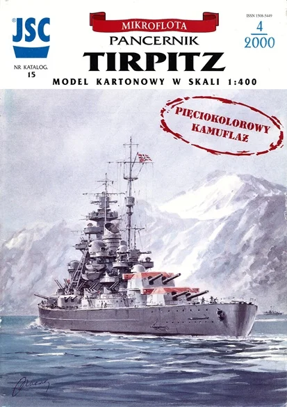 Model Kit Battleship - Askeri donanma savaş gemisi kağıt modeli