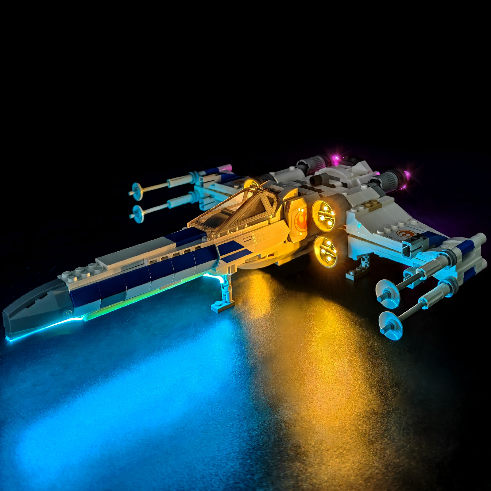 Model Kit X Wing - LYBMTWF LED Aydınlatma Kiti Lego 75460
