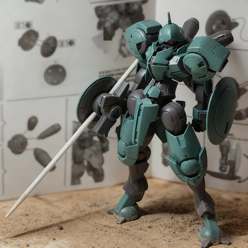 Model Kit Gundam Hg - HG 1/144 HEINDREE CFP-010 Mercury'den Cadı