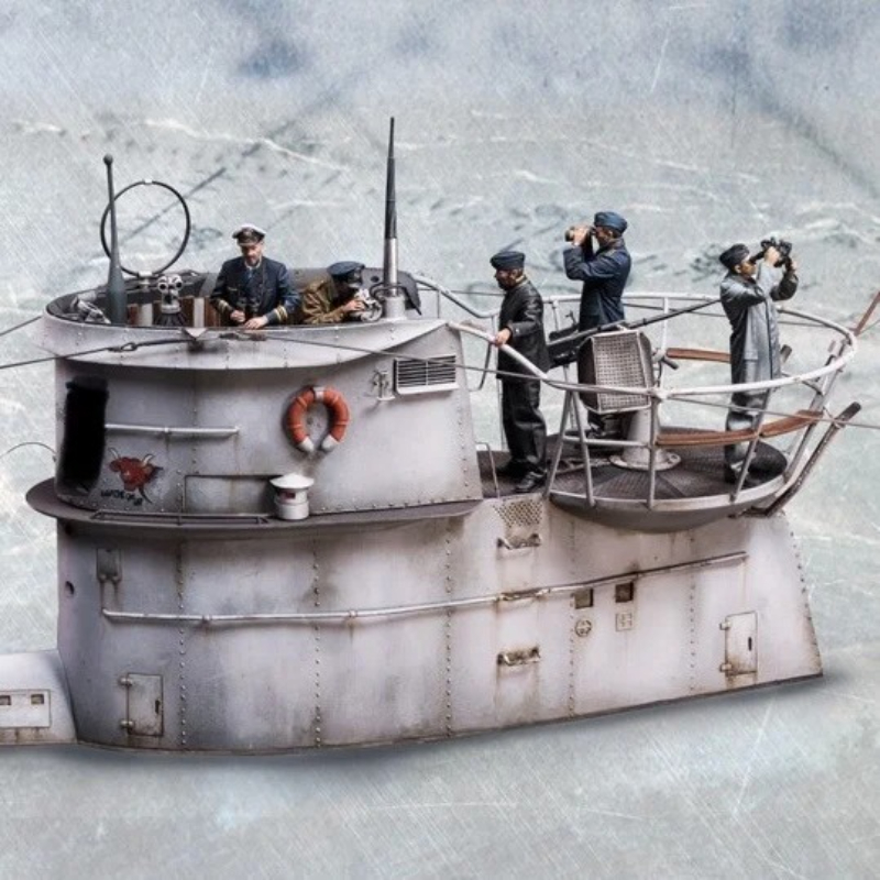 Model Kit Battleship - 1/35 Ölçekli Döküm Reçine şekilli kalıp