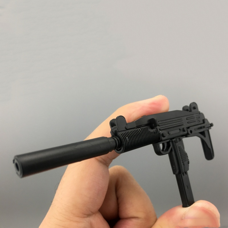 Model Kit Weapons - 1/6 Ölçekli Uzi Montaj Plastik Model