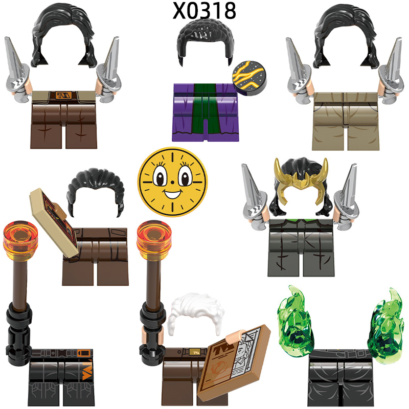 Model Kit Weapons - Aksiyon figürleri kitap silahlar bacaklar saç