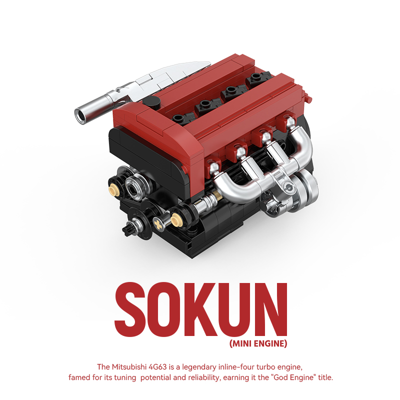 Model Kit Brands - Mini Motor Yapım Seti, Tüm Büyük