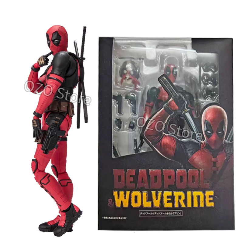 Model Kit Deadpool - Deadpool Aksiyon Figürü SHF Deadpool ve