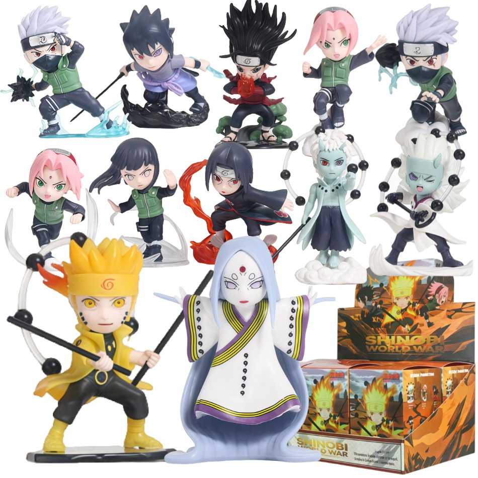 Model Kit Naruto - Anime Naruto Kör Kutu Modeli Şekil