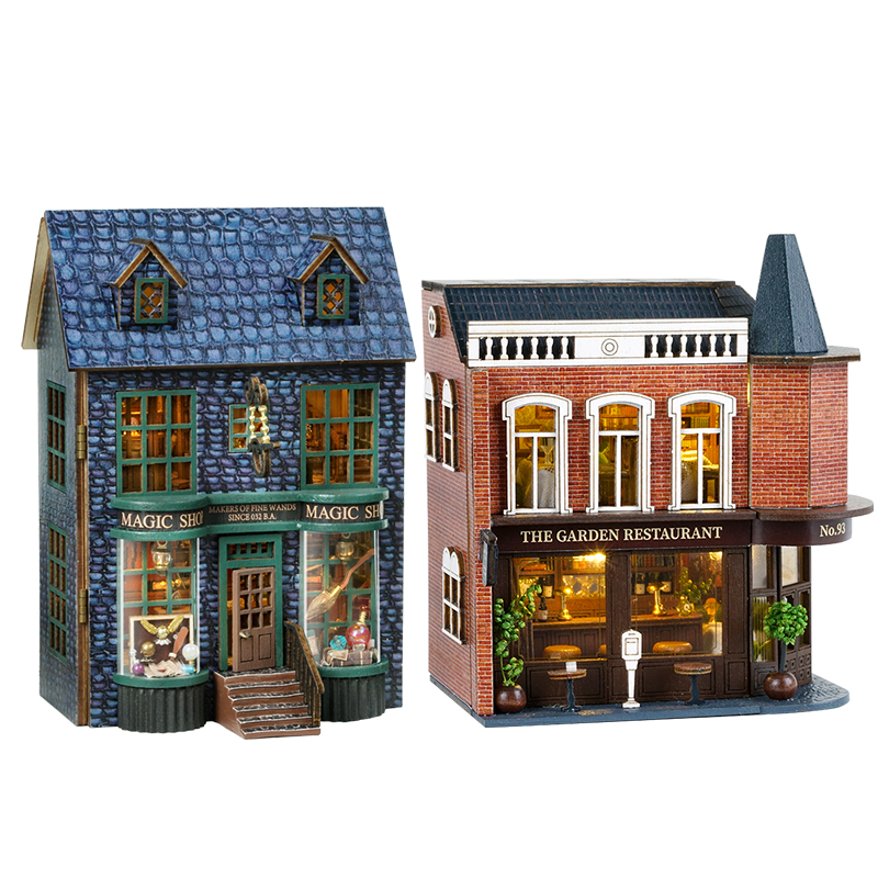 Model Kit Japan Shop - DIY Ahşap Minyatür model seti Mini
