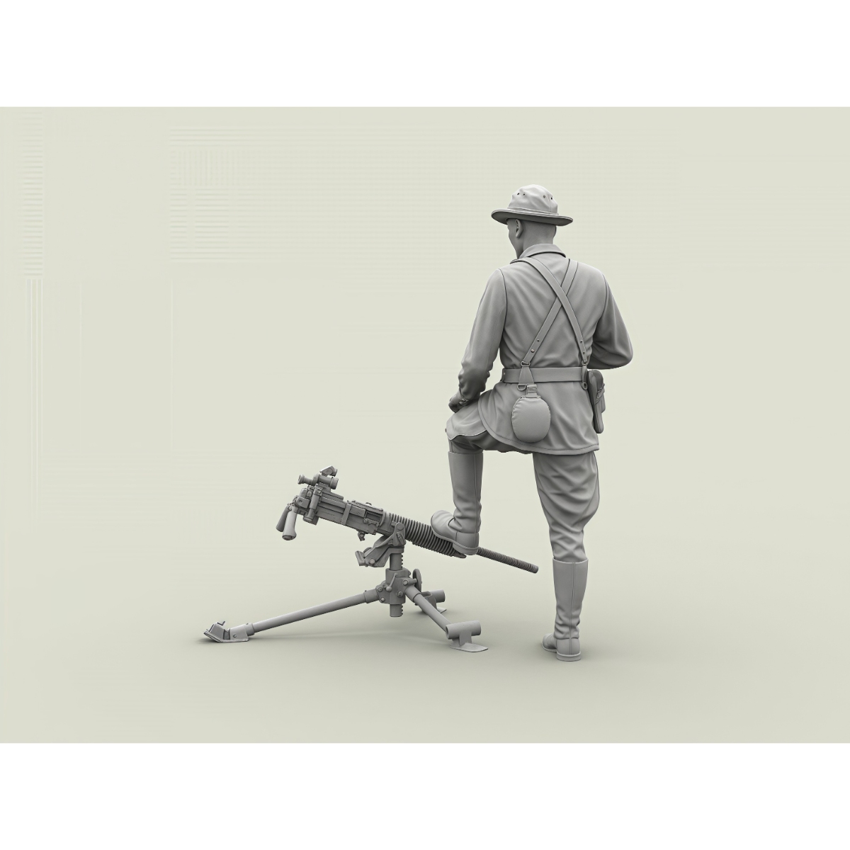Model Kit Weapons - 1/35 ölçekli reçine boyasız model seti,