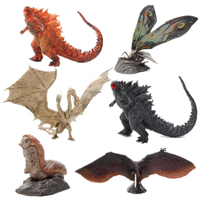 Model Kit Kiryu - 6 adet/takım sevimli Ver. Gojira godgodkral