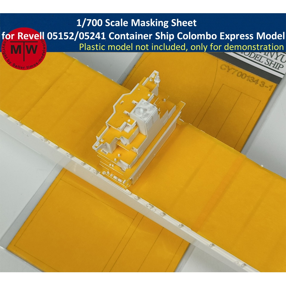 Model Kit Revell - 1/700 Ölçekli Maskeleme Levhası Revell 05152/05241