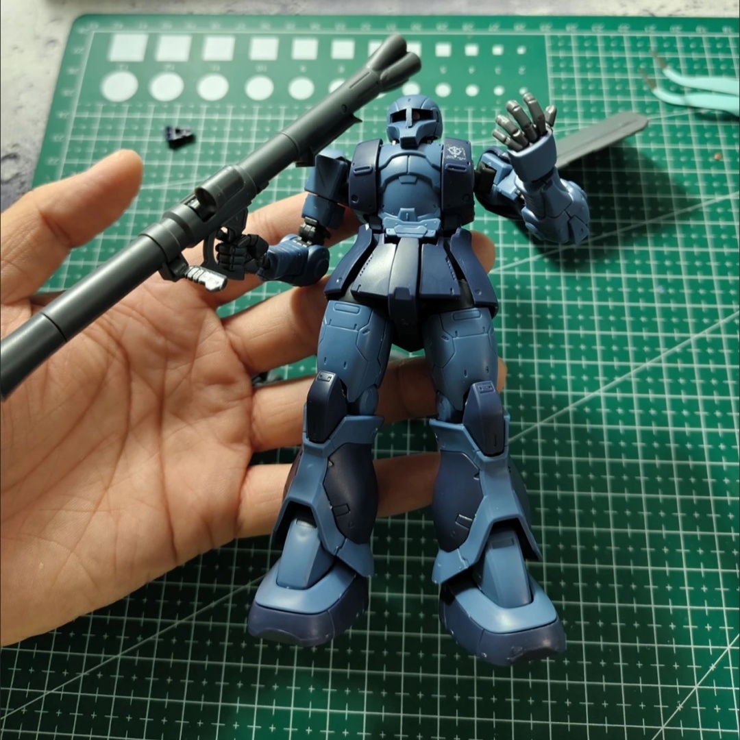 Model Kit Zaku - GTO MS-05 HG 1/144 Zaku Siyah