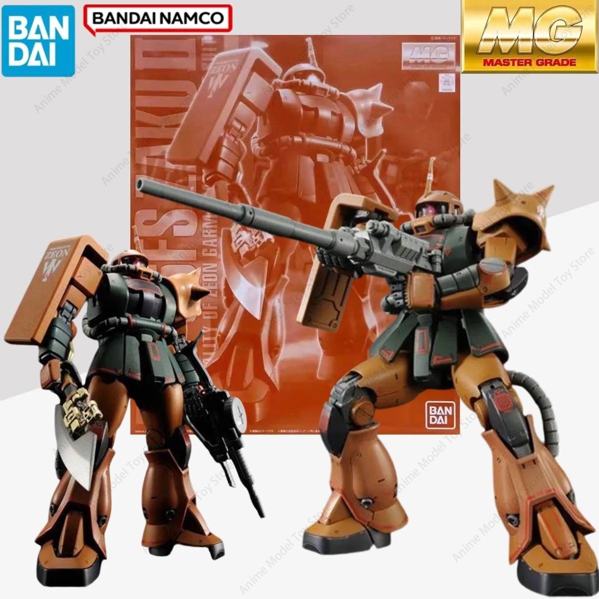Model Kit Zaku - Bandai Gundam model seti MG Zaku