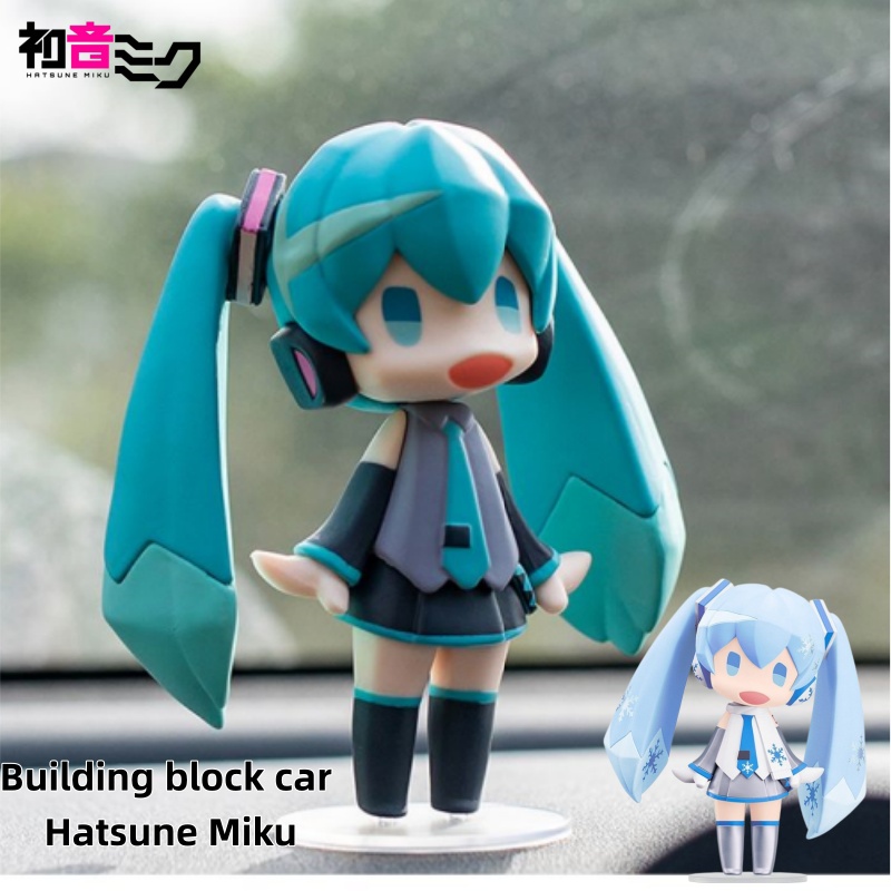 Model Kit Japanese - Miku Anime Figürü ve Yapım Blokları