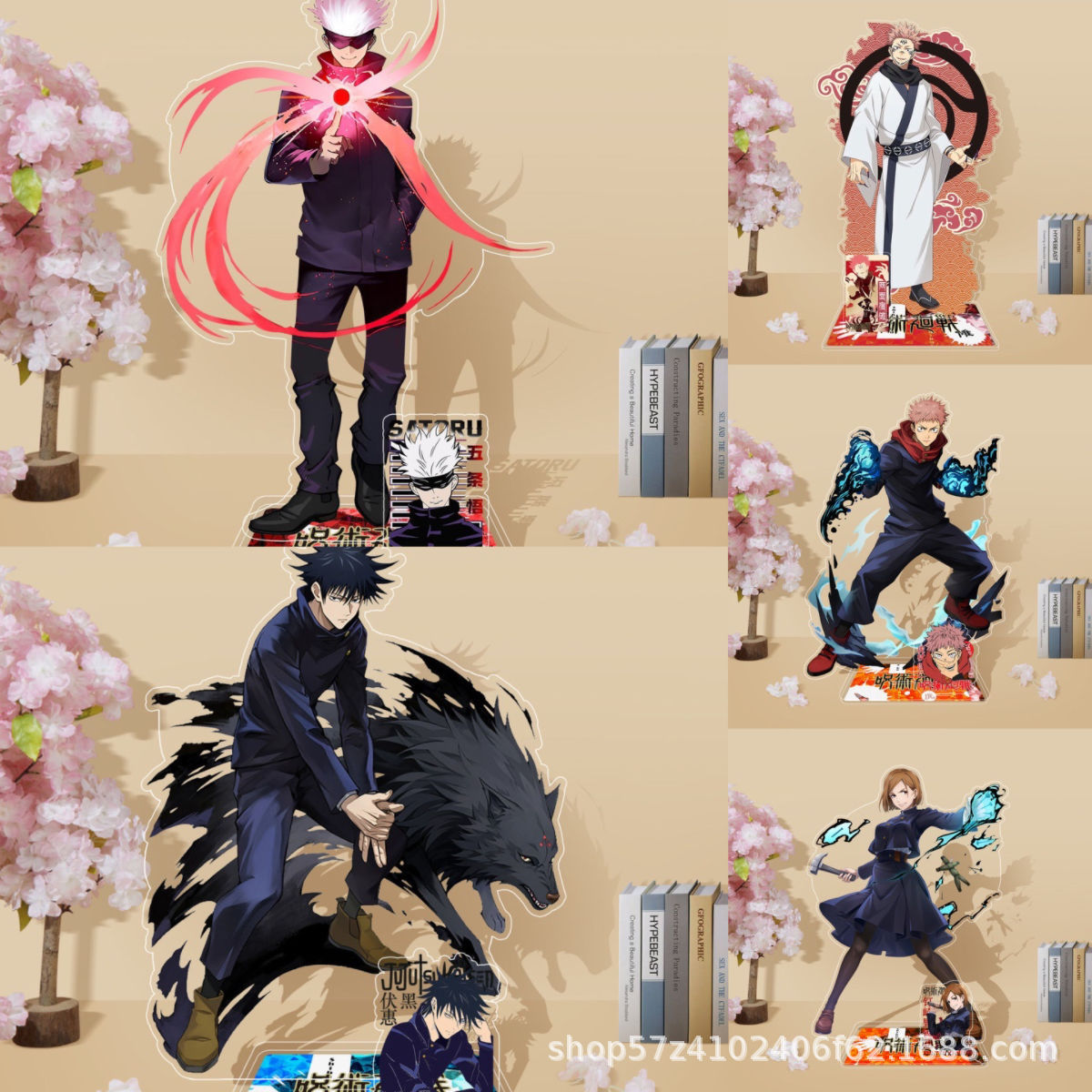 Model Kit Holder - Anime Jujutsu Kaisen Akrilik Stand Yeni