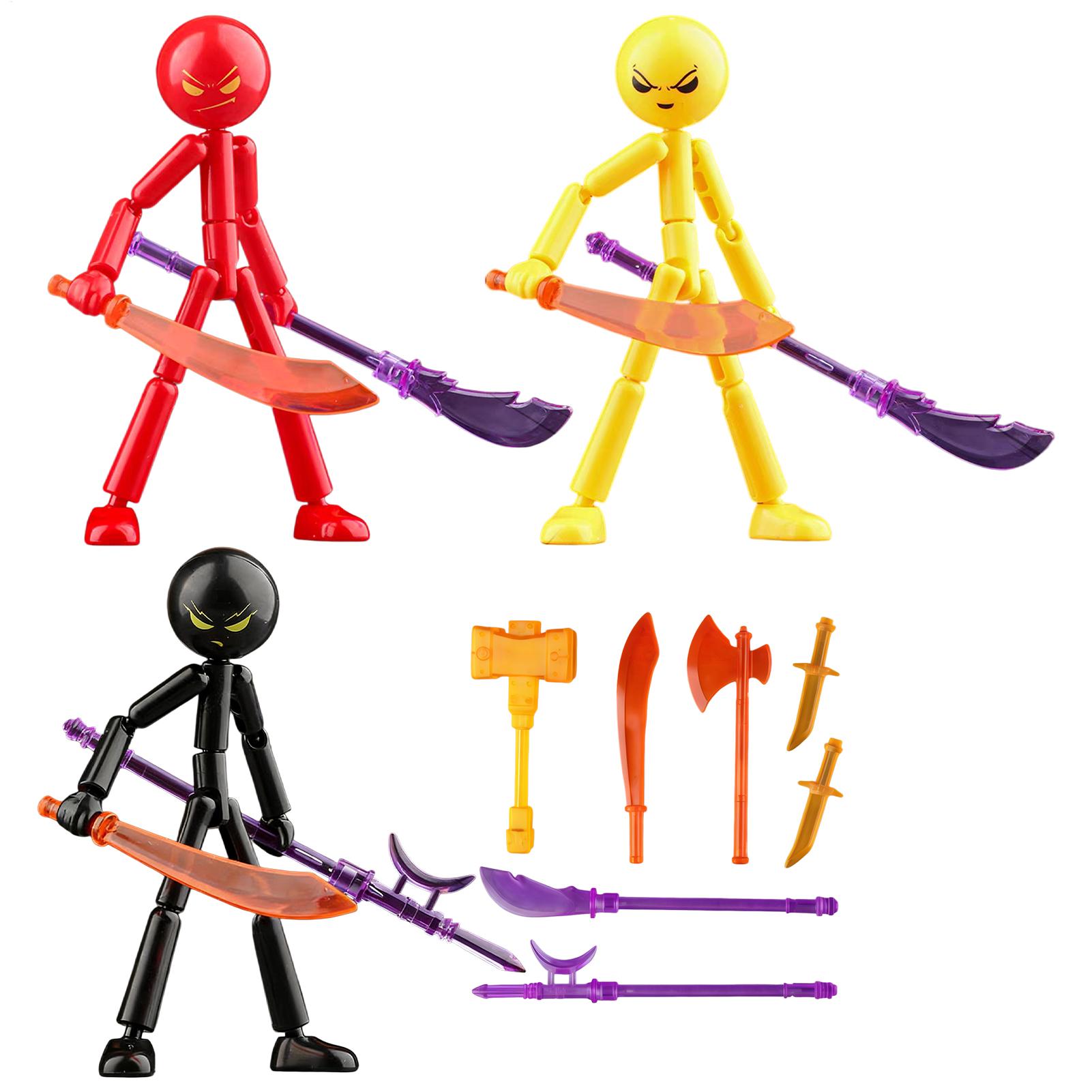 Model Kit Weapons - Kendin Yap Hareketli Çubuk Adam Figür