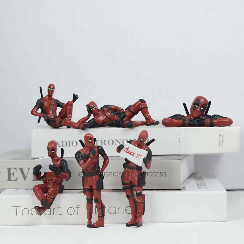 Model Kit Deadpool - Yeni Anime Deadpool Aksiyon Figürü Araba