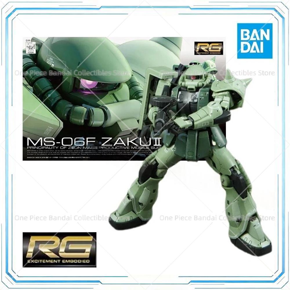 Model Kit Zaku - Bandai RG 1/144 MS-06F Zaku II