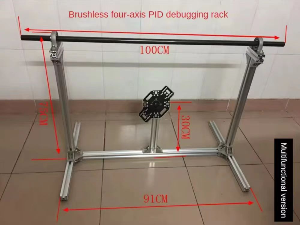 Model Kit Frame - 1m Büyük 4 Eksenli Model Uçak