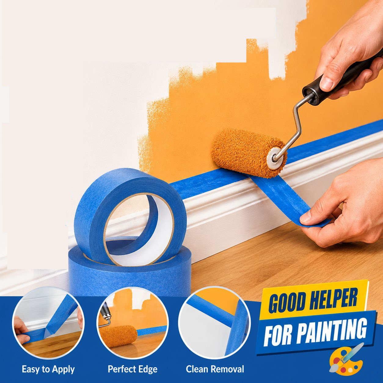 Model Kit Paint Remover - 3 Rulo/Set Boya Bandı Çok Yüzeyli