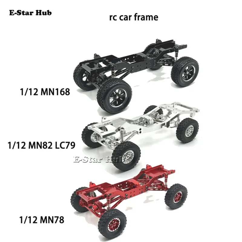 Model Kit Frame - RC ARABA Tam Metal Şasi Çerçeve