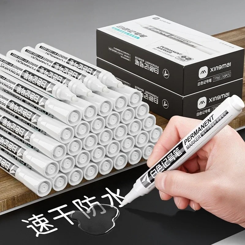 Model Kit Markers - 1/3/5 adet beyaz işaretleyici boya kalemleri