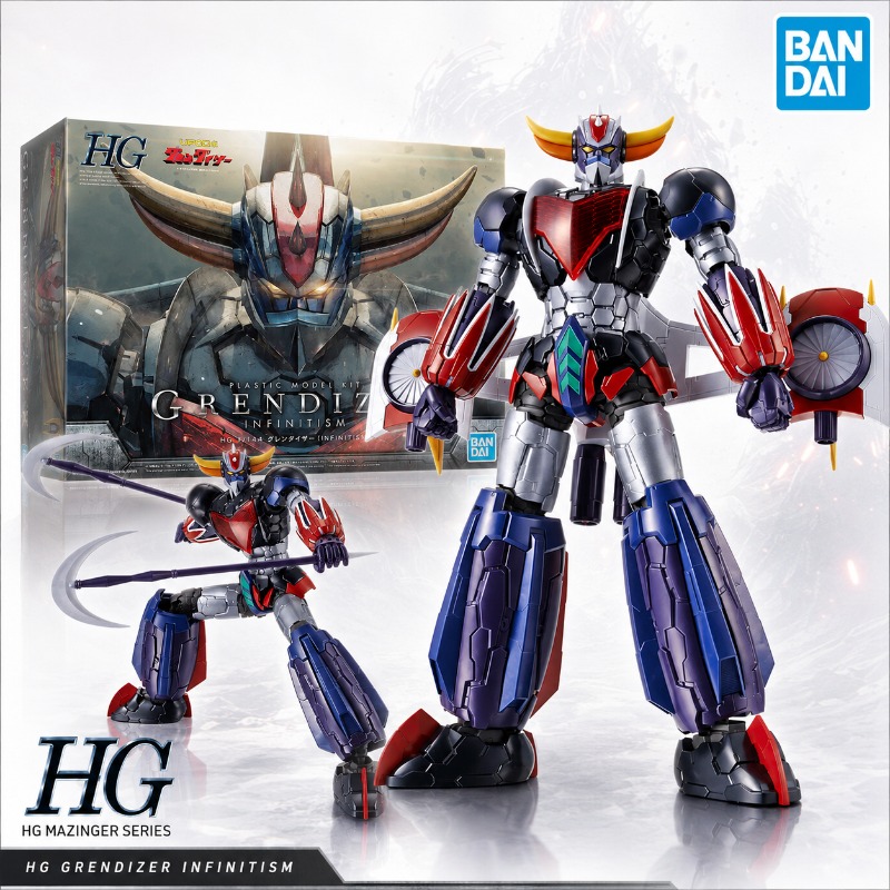 Model Kit Gundam Hg - Bandai Orijinal HG 1/144 Grendizer Infinitism