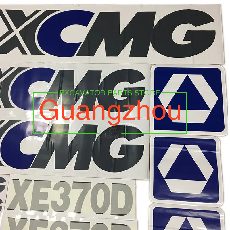 Logo Model Kit - Xugong XCGM XE60/75/150/200/370C/D215/260A Yüksek Kaliteli Etiket