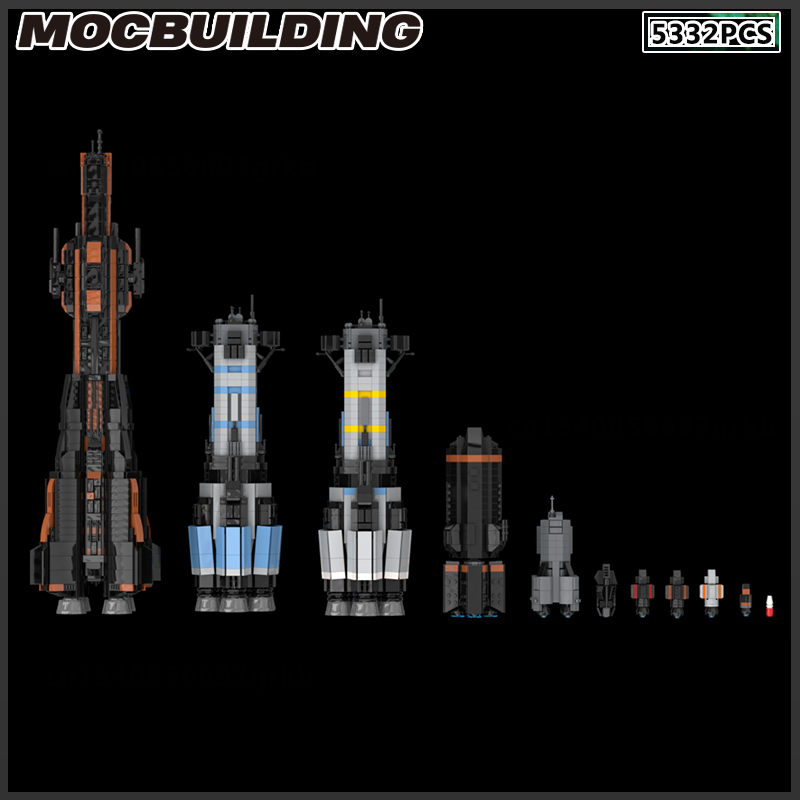 MOC Yapı Taşı Uzay Gemisi Yıld - Model Kit Battleship incelemesi ve fiyatı