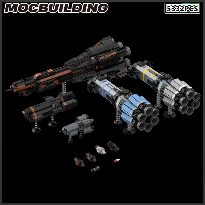 MOC Yapı Taşı Uzay Gemisi Yıld - Model Kit Battleship incelemesi ve fiyatı