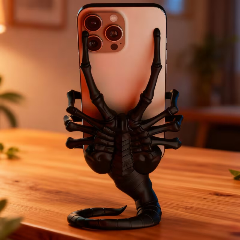 Yaratıcı Uzaylı Facehugger Tel - Model Kit Holder incelemesi ve fiyatı
