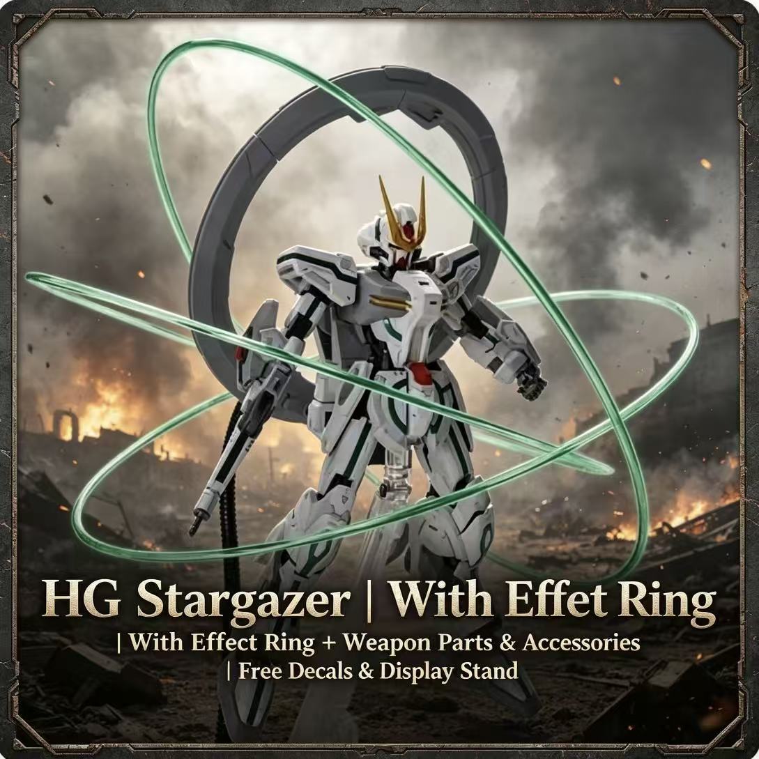 47 HG Stargazer Mecha, Efekt H - Model Kit Gundam Hg incelemesi ve fiyatı