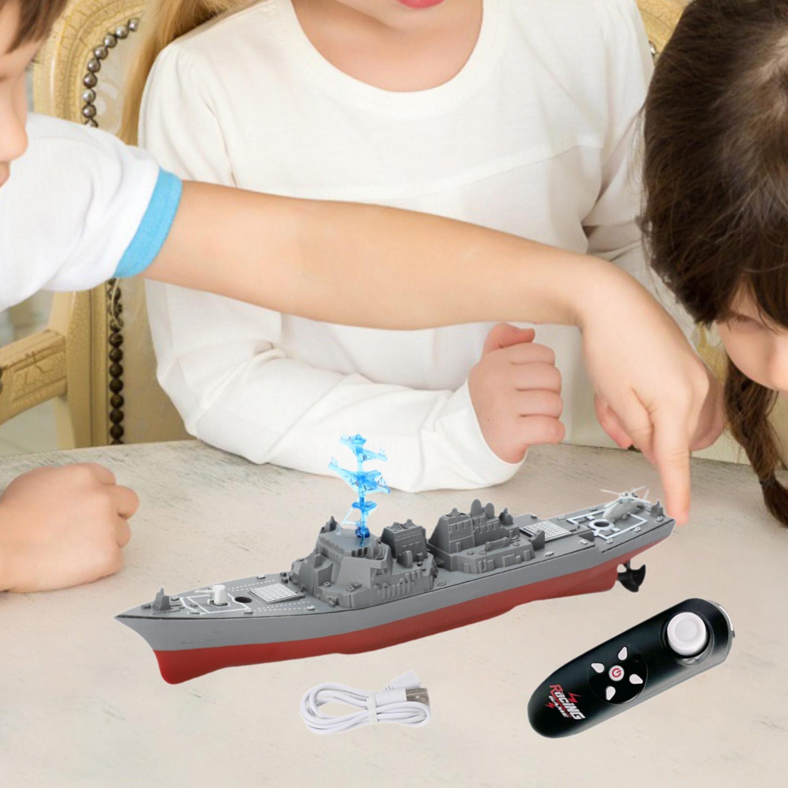 RC Tekne Güçlü Motorlu Gece Iş - Model Kit Battleship incelemesi ve fiyatı
