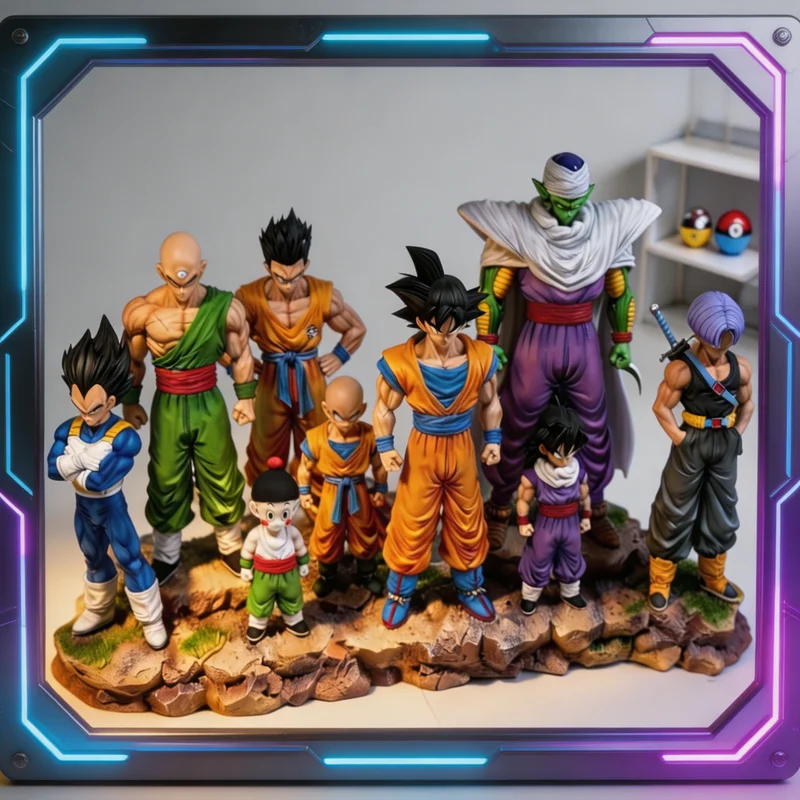 1 set Anime Dragon Ball Infini - Model Kit Vegito incelemesi ve fiyatı