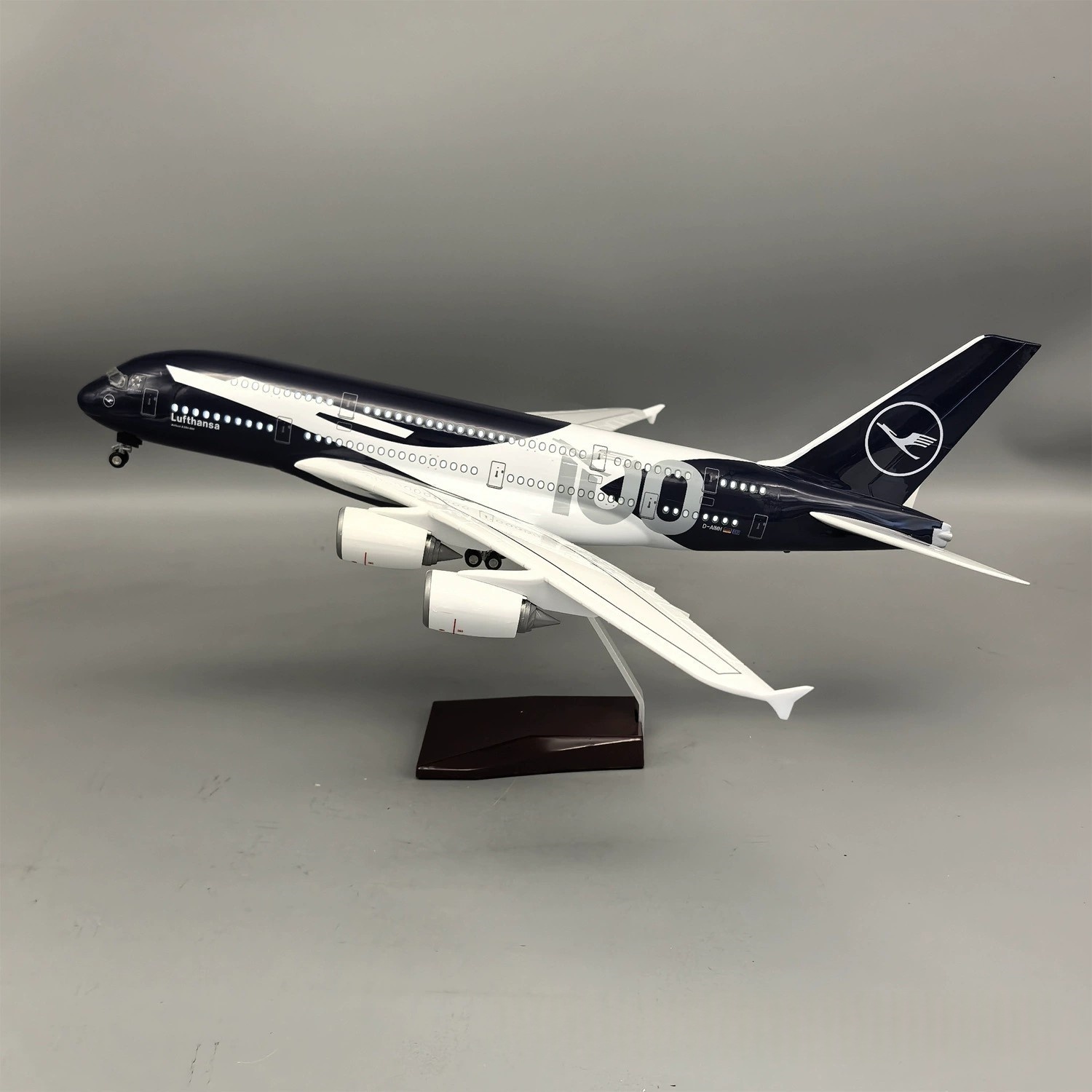 Yeni 45cm Lufthansa A380 100 Y - Model Kit Plane incelemesi ve fiyatı