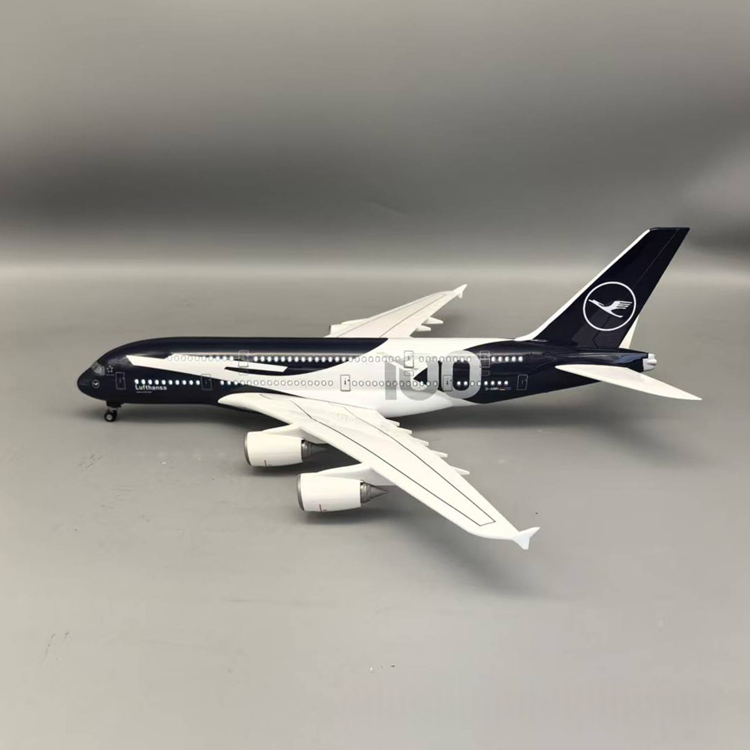 Yeni 45cm Lufthansa A380 100 Y - Model Kit Plane incelemesi ve fiyatı