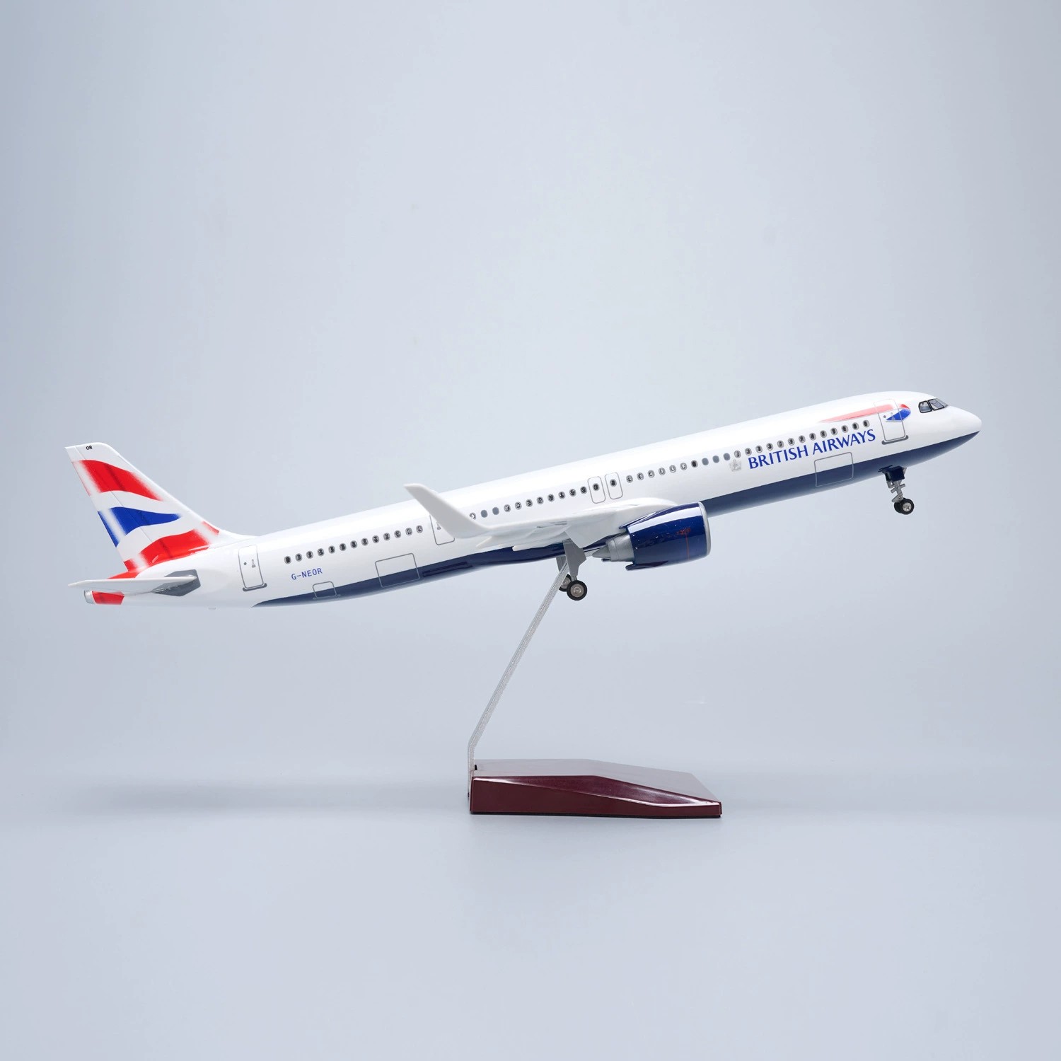 1/100 Ölçekli Uçak Reçine A321 - Model Kit Plane incelemesi ve fiyatı