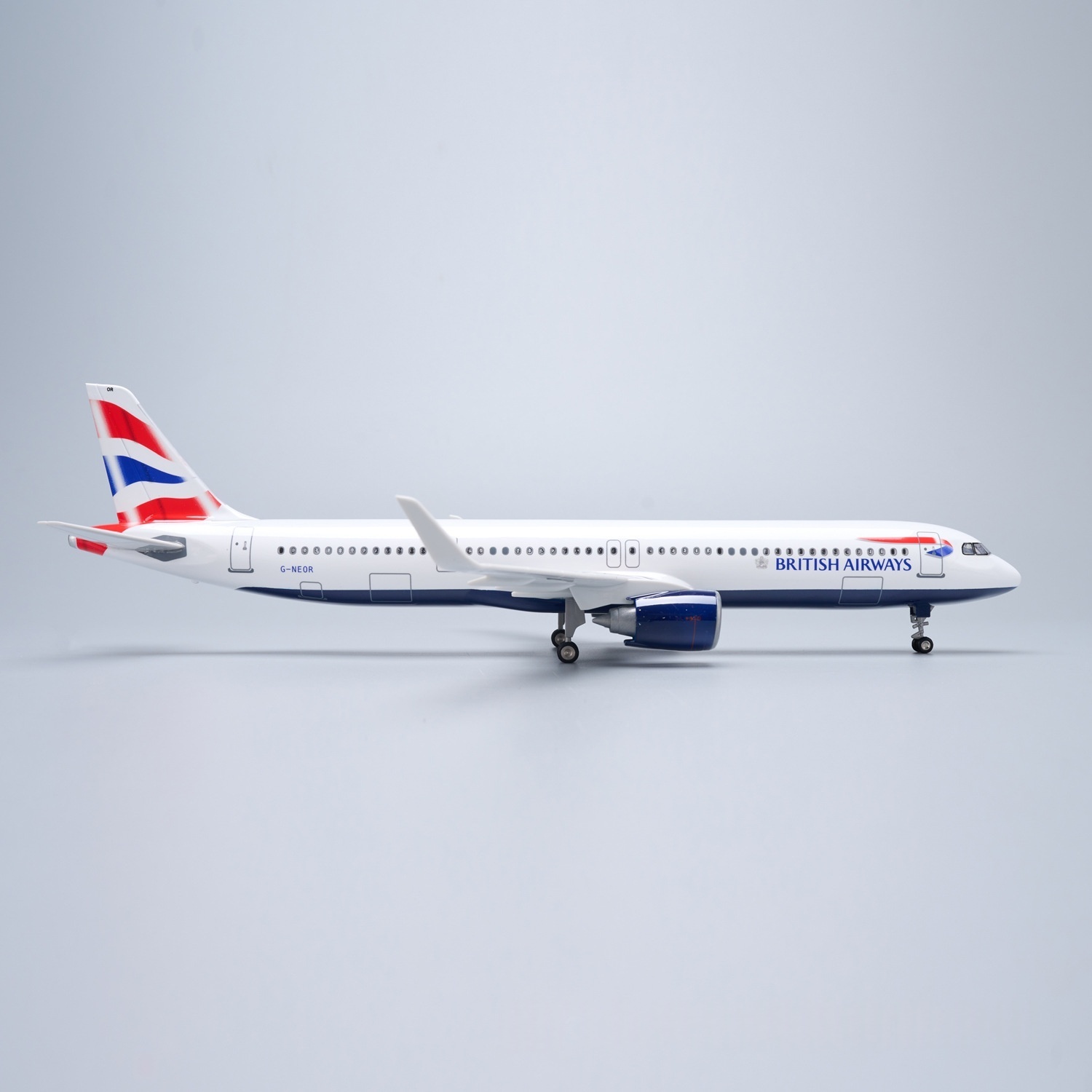 1/100 Ölçekli Uçak Reçine A321 - Model Kit Plane incelemesi ve fiyatı