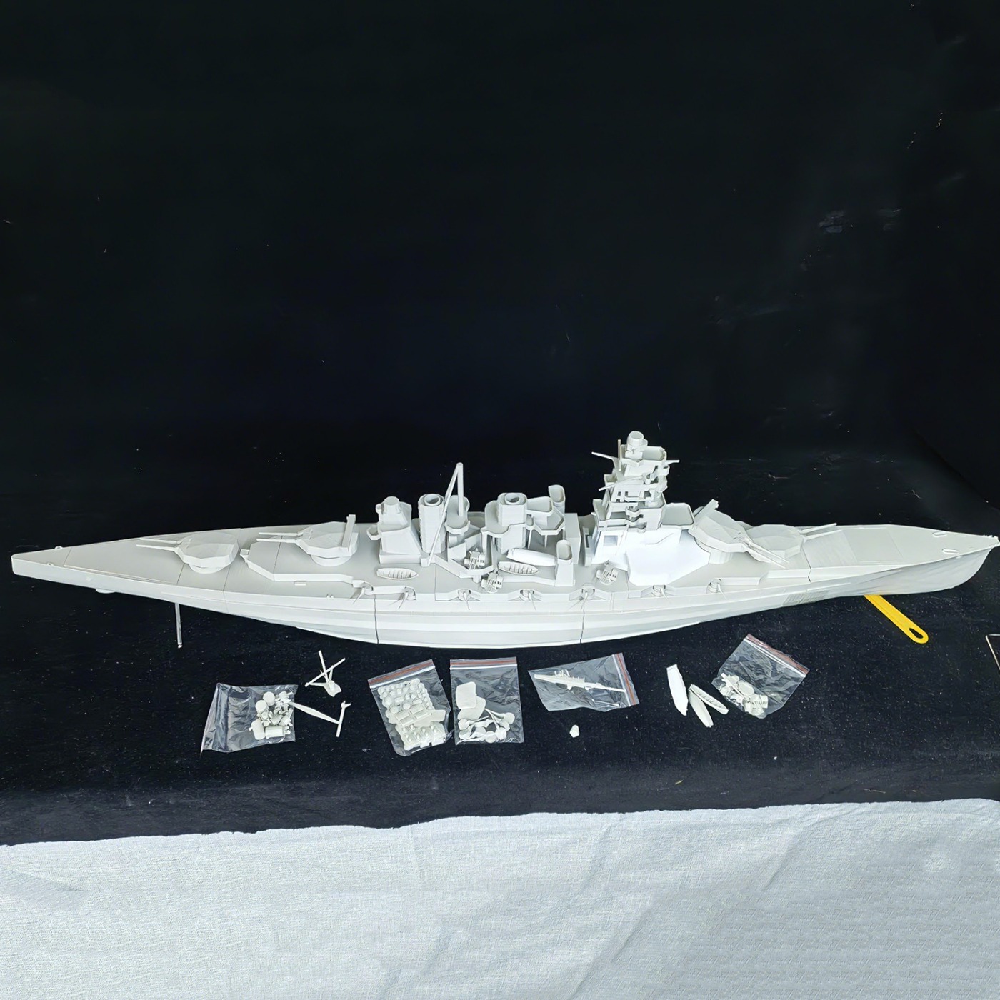 1/200 Ölçekli RC Gemiler 107cm - Model Kit Battleship incelemesi ve fiyatı