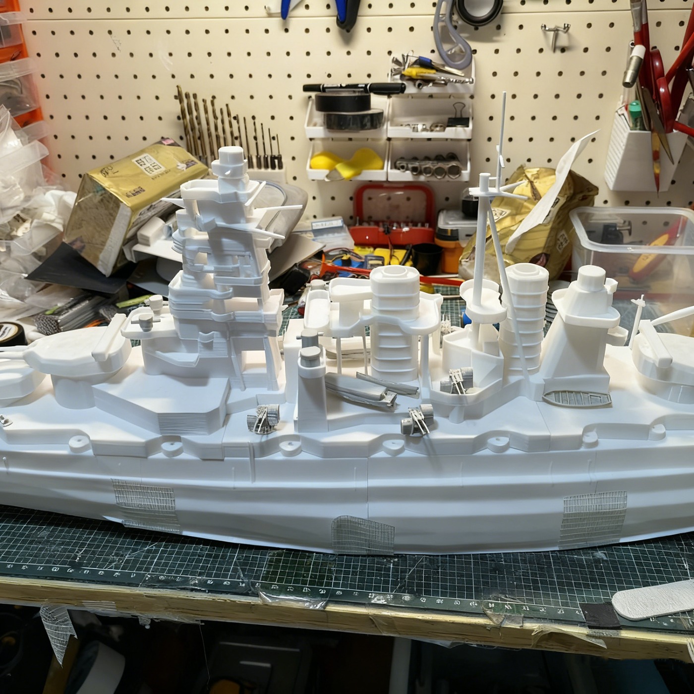 1/200 Ölçekli RC Gemiler 107cm - Model Kit Battleship incelemesi ve fiyatı