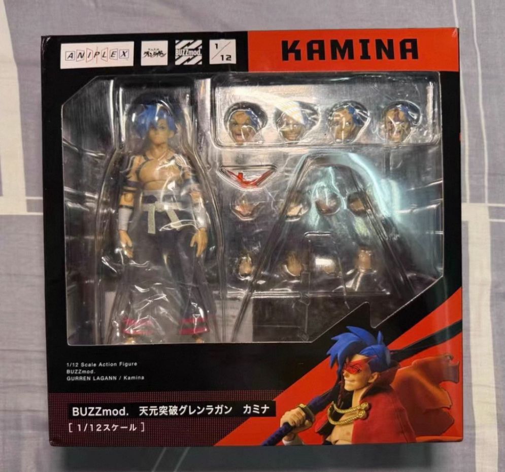 100% Orijinal ANIPLEX BUZZmod  - Model Kit Gurren Lagann incelemesi ve fiyatı