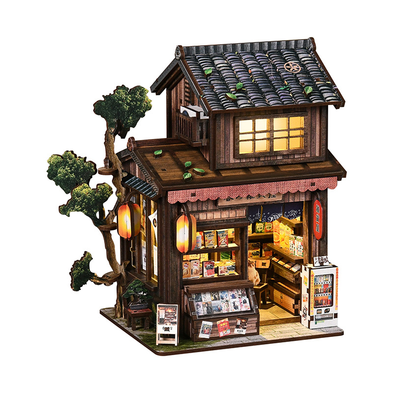 Diy Mini Kitap Köşesi Kasuga M - Model Kit Japanese incelemesi ve fiyatı