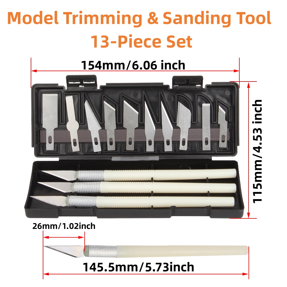 38 Parça 3D Model Taşlama Alet - Model Kit Cutter incelemesi ve fiyatı