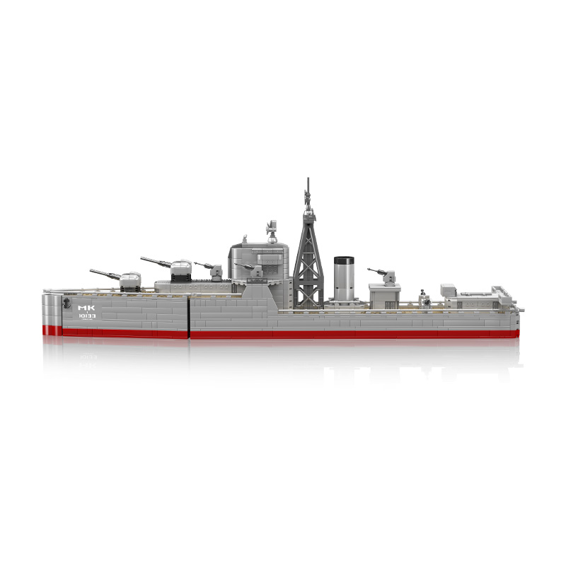 Mould King 10133 Savaş Gemisi  - Model Kit Battleship incelemesi ve fiyatı