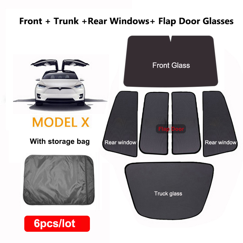 Tesla Model X2024 için Ön Arka - Model Kit X Wing incelemesi ve fiyatı